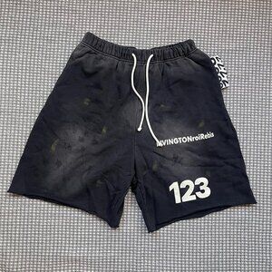 Rivington Roi Rebis (RRR123) 123 Tie Dye Black Shorts